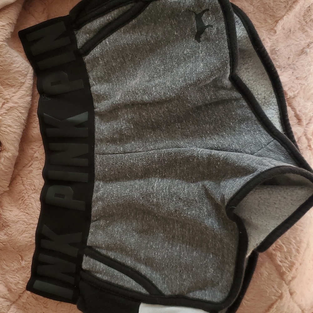 VS pink shorts